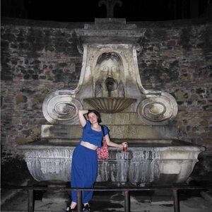 Uniqlo Blue Two Piece Set